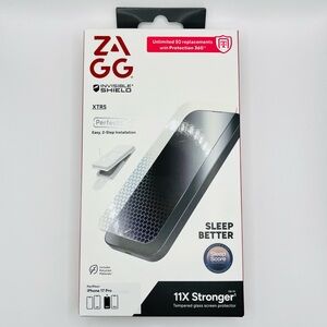 NWT ZAGG InvisibleShield XTR5 Screen Protector 11X Stronger for iPhone 17 Pro
